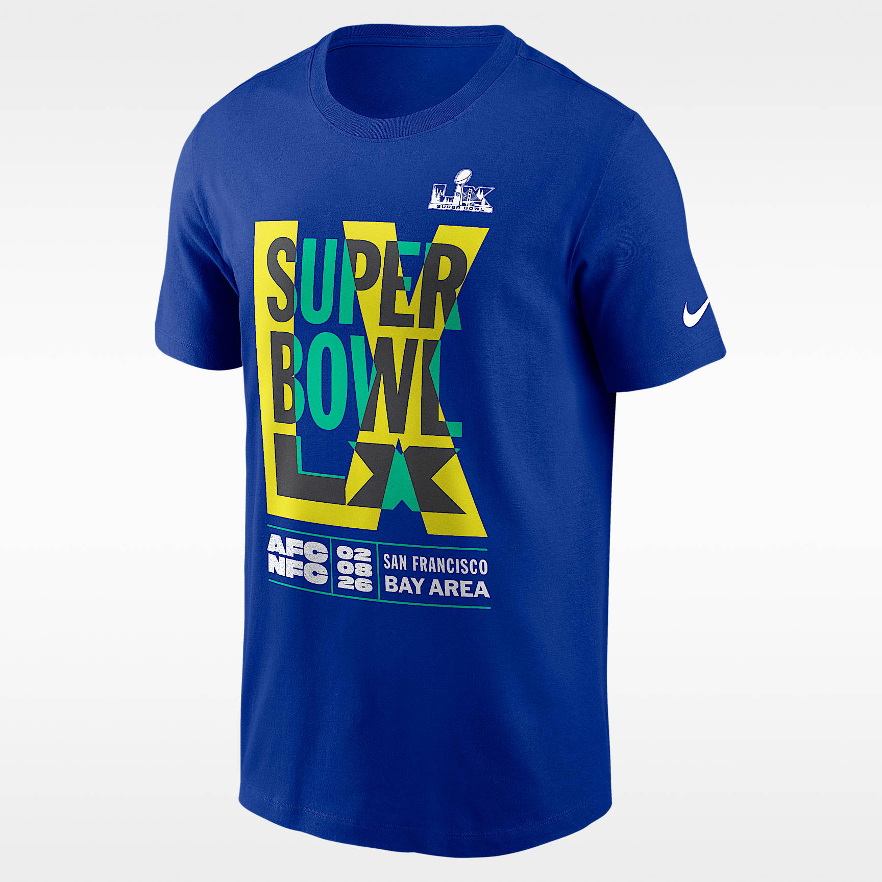 Super Bowl LX Men's Nike NFL Essential T-Shirt. Nike.com